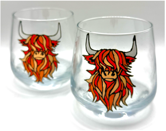 High cows by Laura Wilson