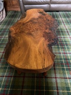 Burr Oak table by Vince Batting