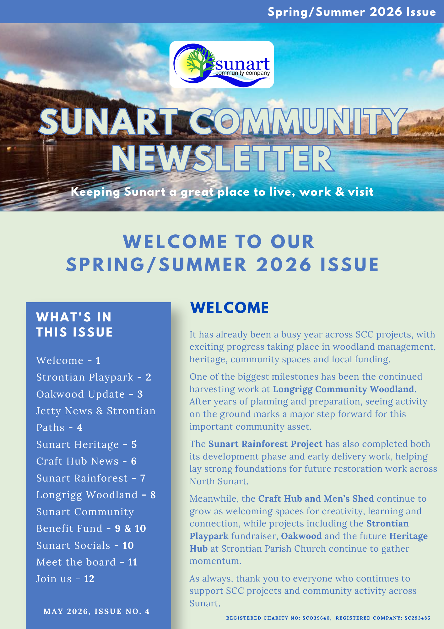 Our Spring/Summer 2026 Newsletter is here!
